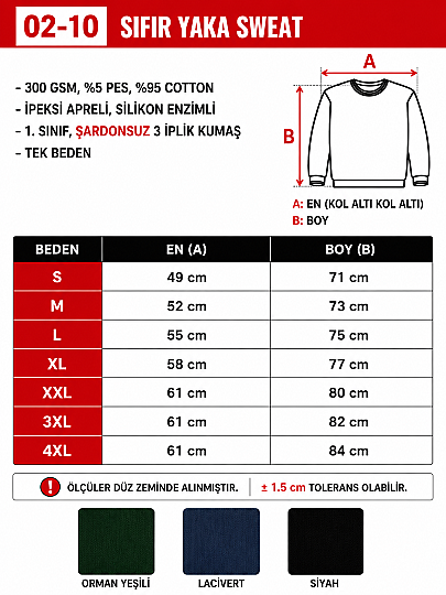 ANADOLU BAHARI NAKIŞ İŞLEMELİ BAYAN SWEATSHİRT - 15