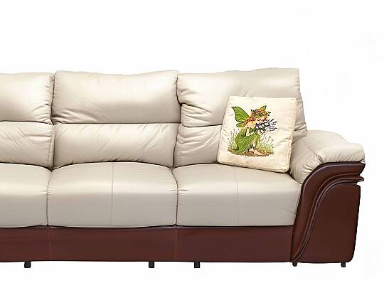 ÇİÇEK PERİSİ NAKIŞLI 40x40 EBATINDA KIRLENT - 2